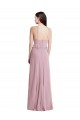 Primel A-Linien Neckholder Chiffon Lange Brautjungfernkleider Hersteller