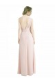 Rot 16 A-Linien Eine-Schulter Chiffon Lange Brautjungfernkleider Hersteller